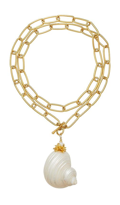 Brinker + Eliza Sirena Necklace in Ivory by BRINKER + ELIZA