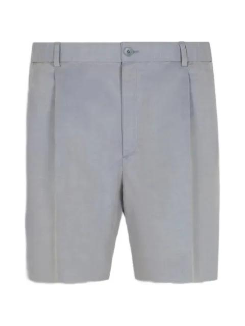 Bellagio pleated-waistband tailored shorts by BRIONI
