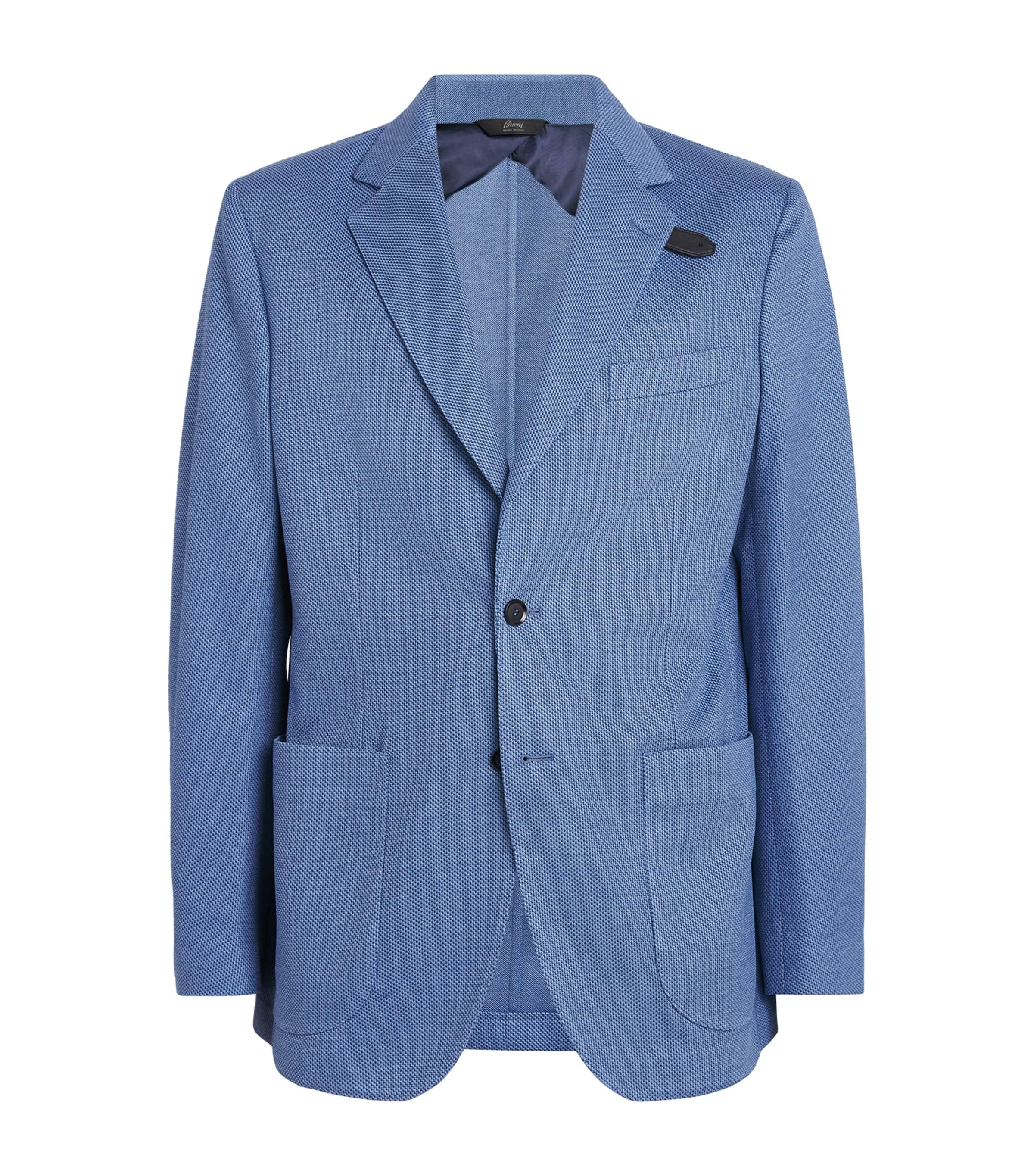 Brioni Silk-Cotton Blazer by BRIONI