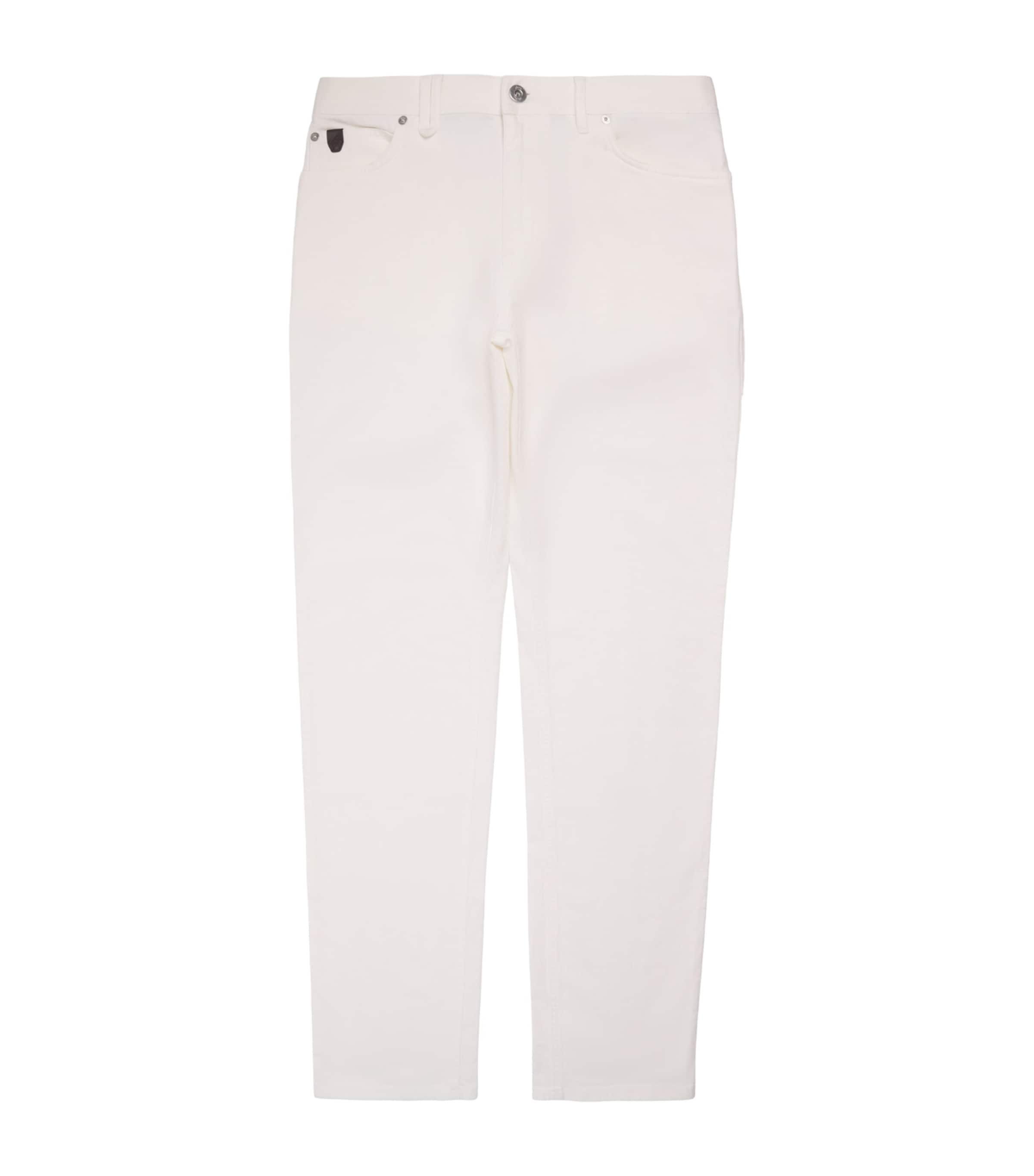 Brioni Stretch-Denim Straight Jeans by BRIONI