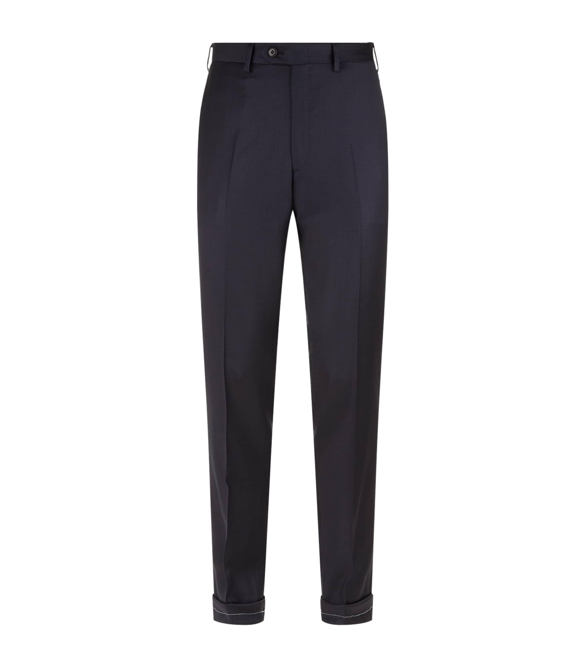Brioni Wool Tailored Trousers by BRIONI
