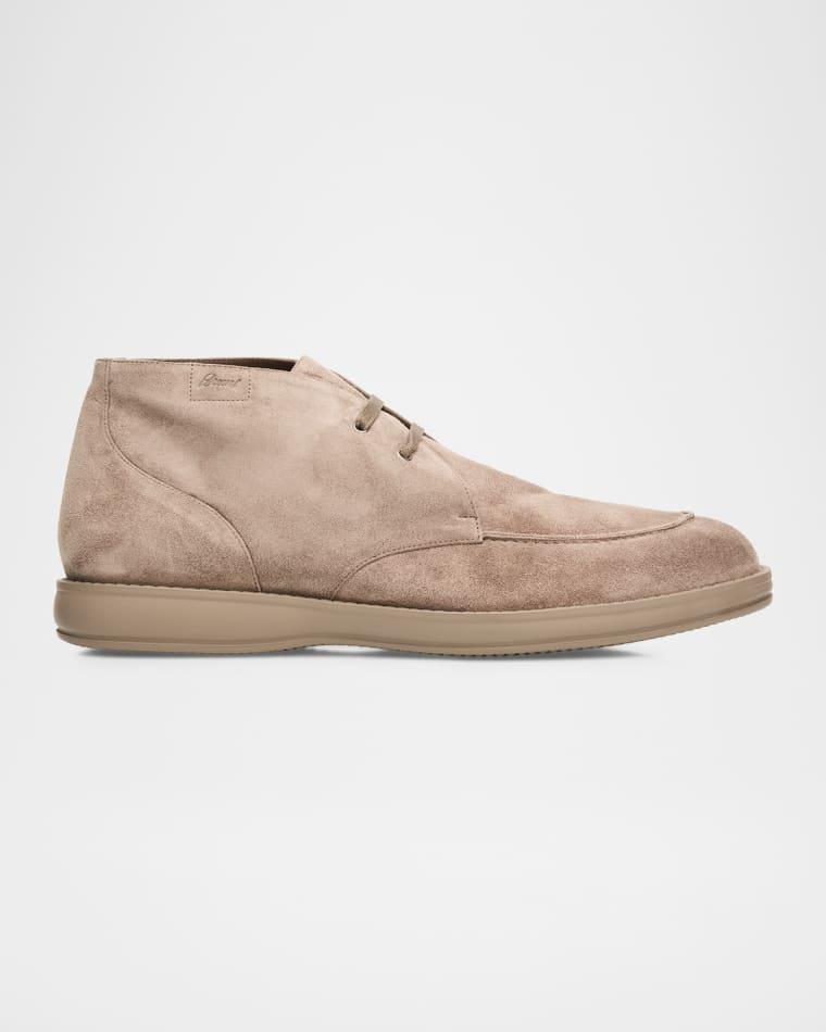 Men's Journey Suede Desert Boots by BRIONI