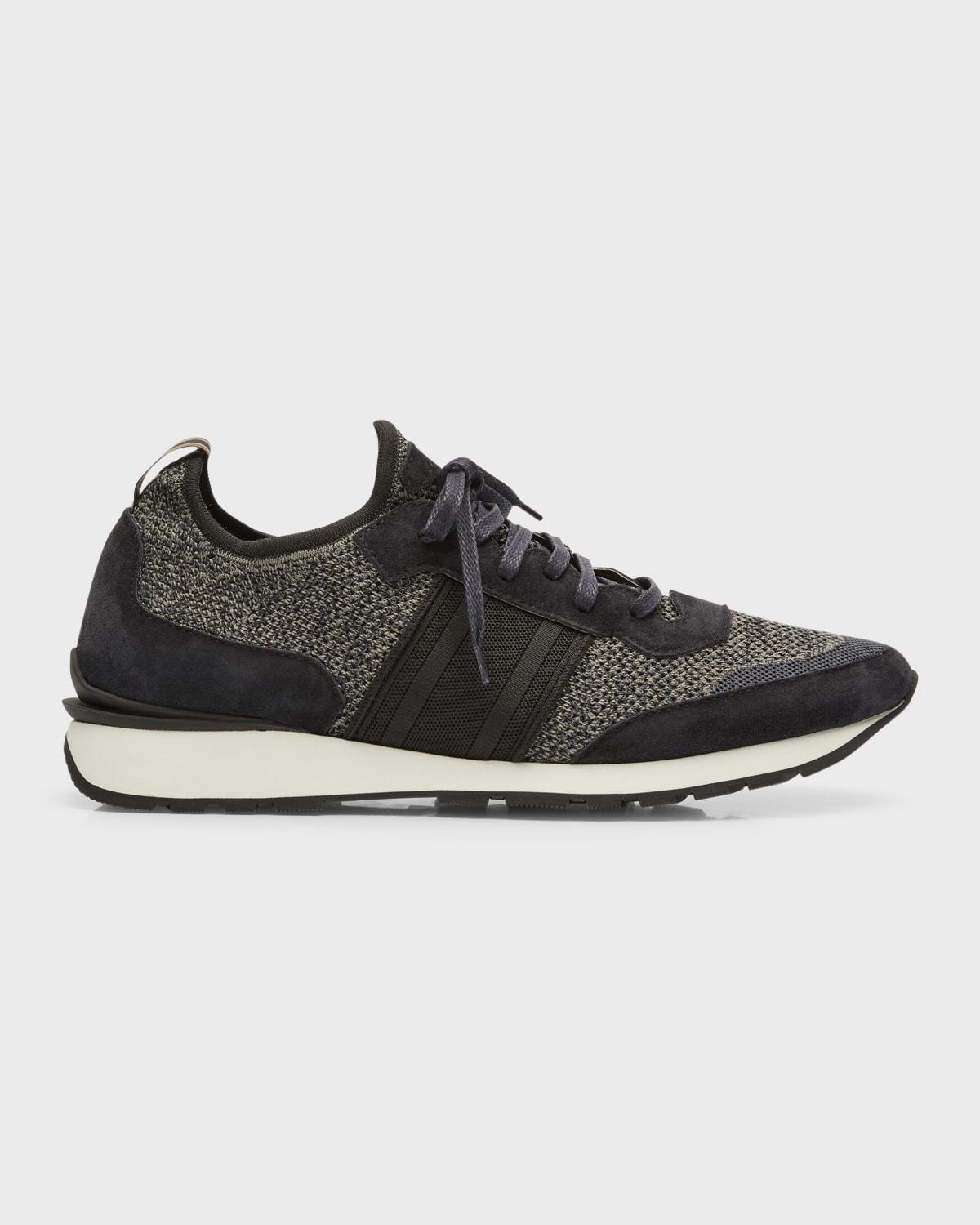 Men's Knit Runner Sneakers by BRIONI