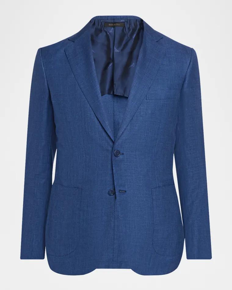Men's Silk Plume Jacket by BRIONI