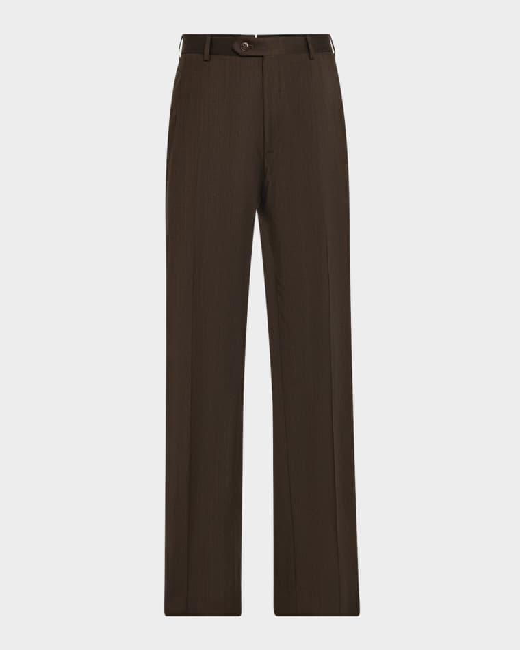 Men's Tigullio Wool Dress Pants by BRIONI
