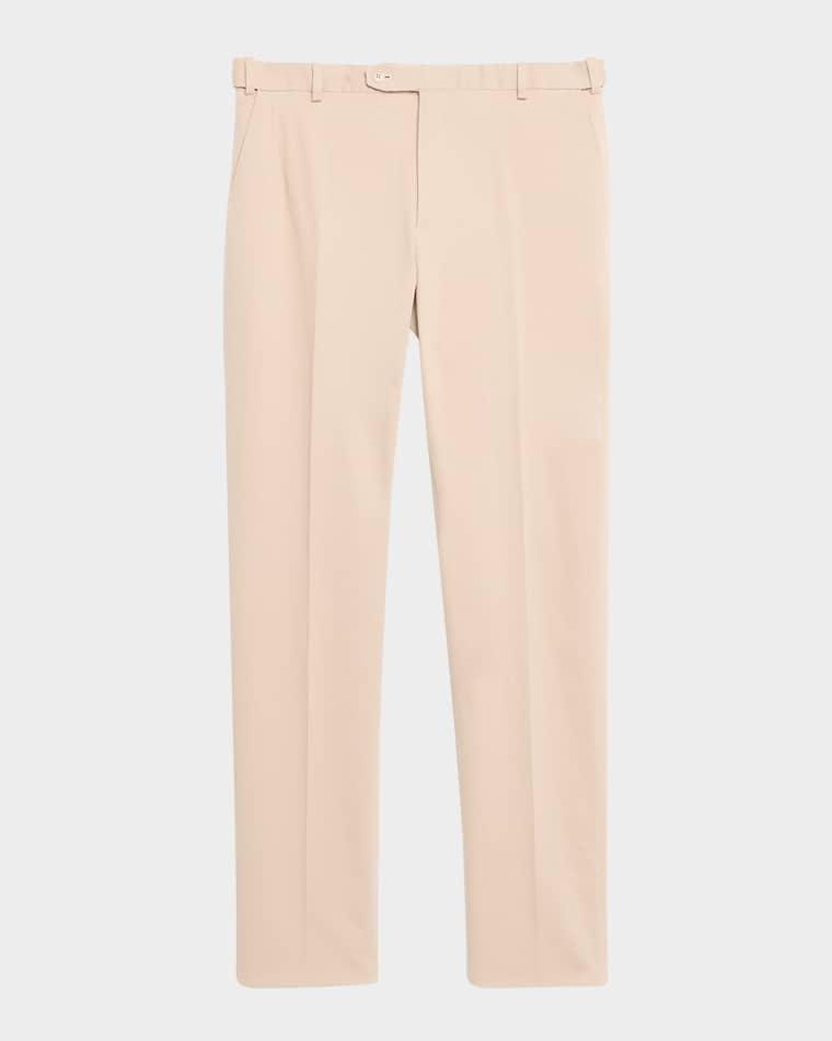 Men's Twill Modern-Fit Formal Pants by BRIONI