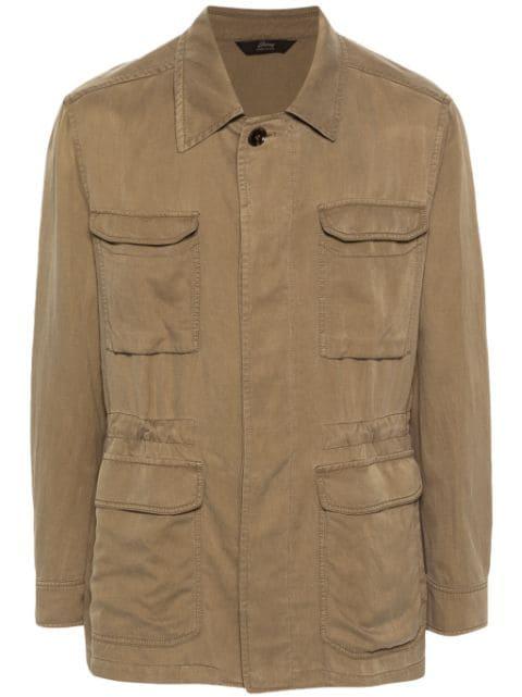 Sahariana shirt jacket by BRIONI