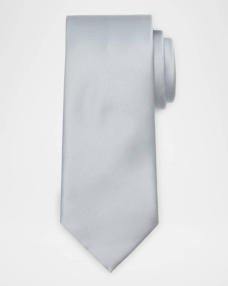 Silk Satin Tie by BRIONI