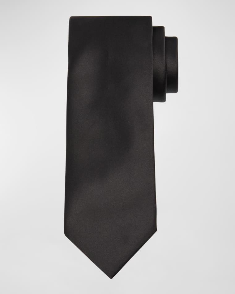 Silk Satin Tie by BRIONI