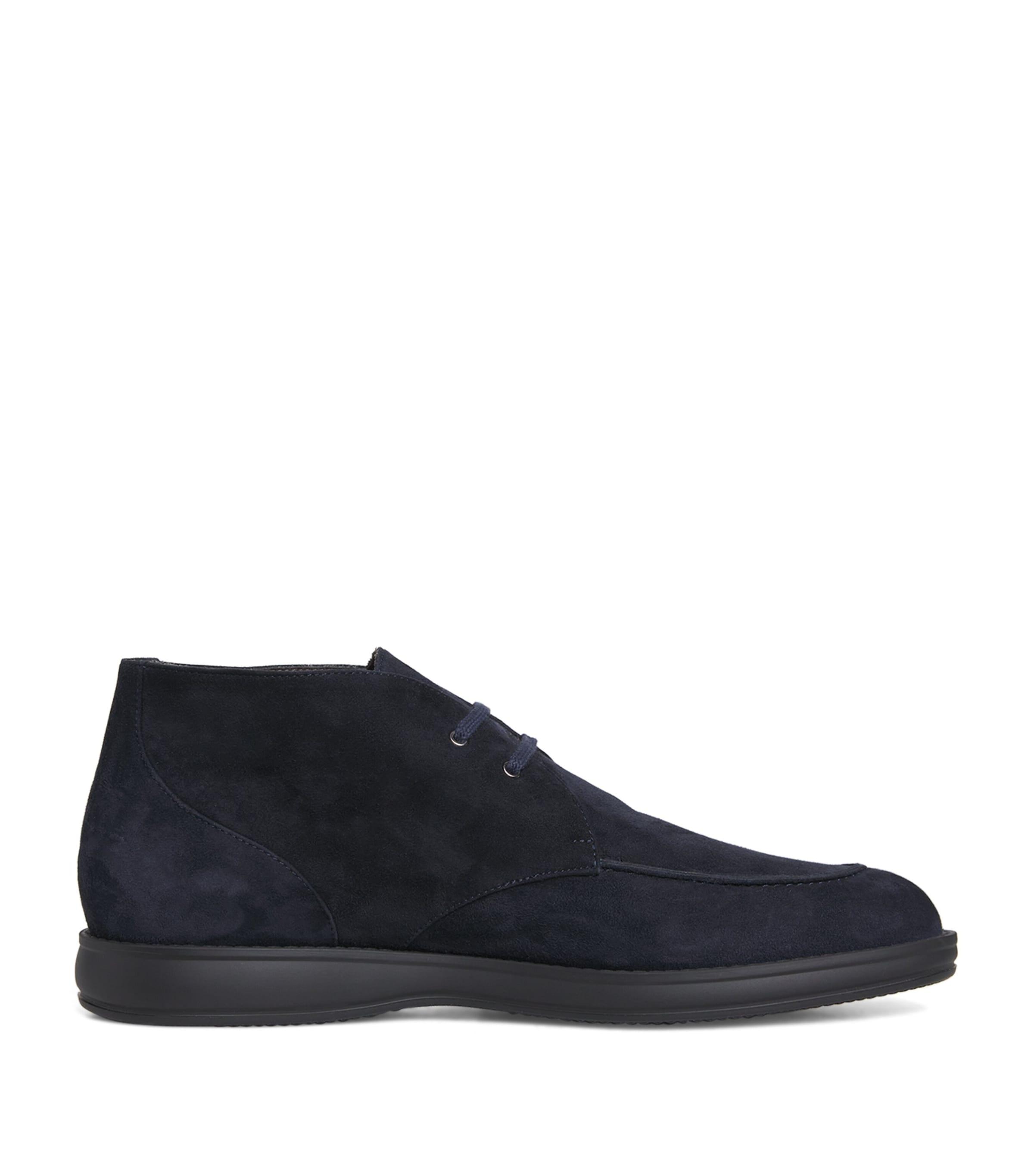 Suede Journey Ankle Boots by BRIONI