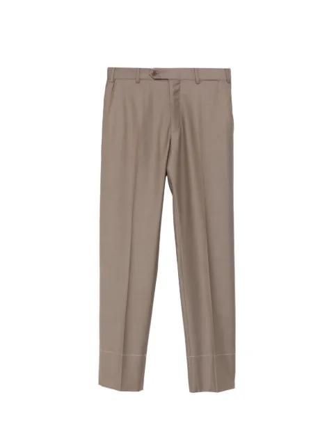 Tigullio pressed-crease tailored trousers by BRIONI