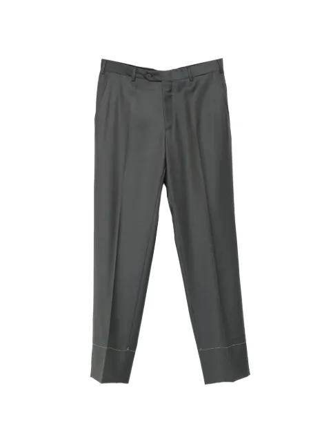 Tigullio pressed-crease tailored trousers by BRIONI