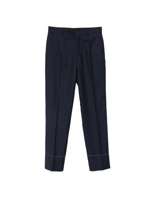 Tigullio pressed-crease tailored trousers by BRIONI