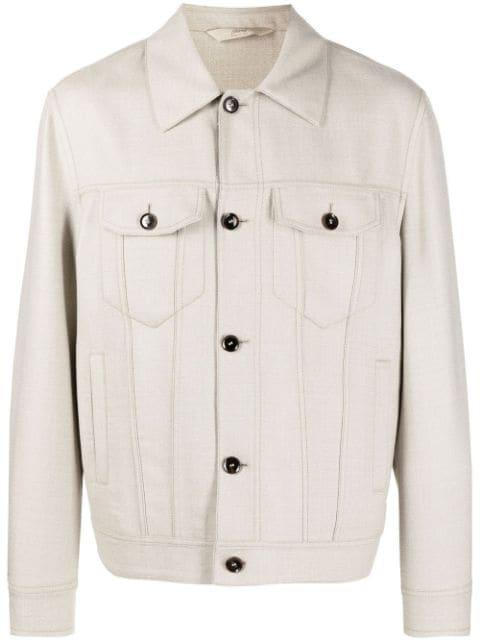 Trucker shirt jacket by BRIONI