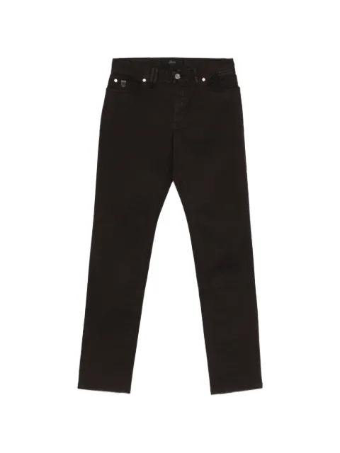 brown denim jeans by BRIONI