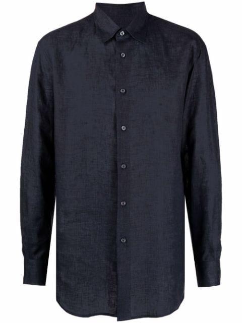 button-down fitted shirt by BRIONI