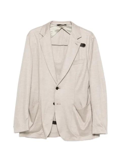 button-fastening blazer by BRIONI