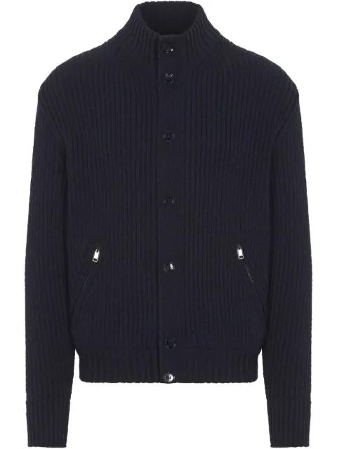 chunky-knit cardigan by BRIONI