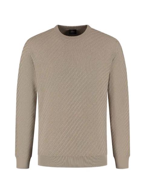 crew-neck long-sleeve sweater by BRIONI