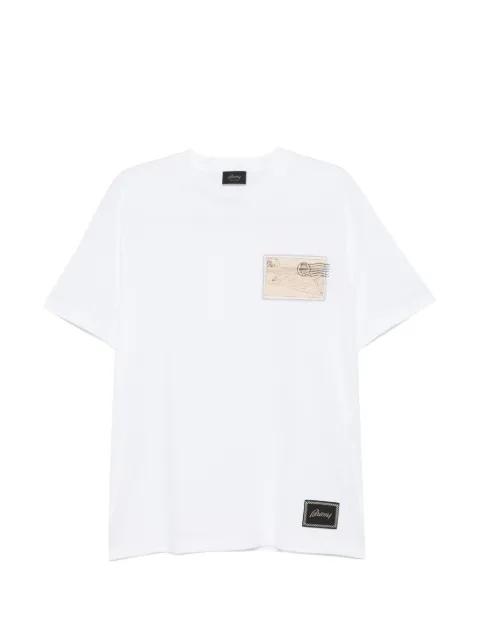graphic-print T-shirt by BRIONI