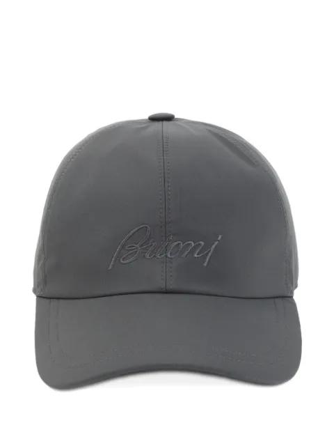 logo-embroidered baseball cap by BRIONI