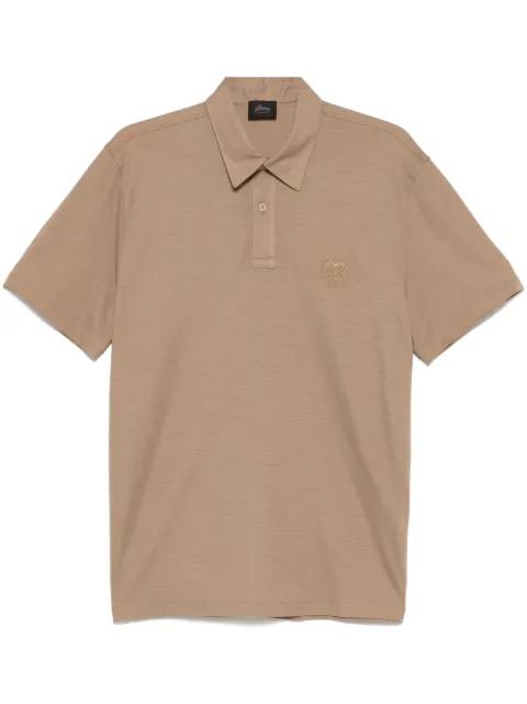 logo-embroidered polo shirt by BRIONI