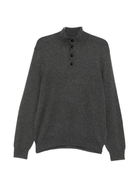 mock-neck sweater by BRIONI