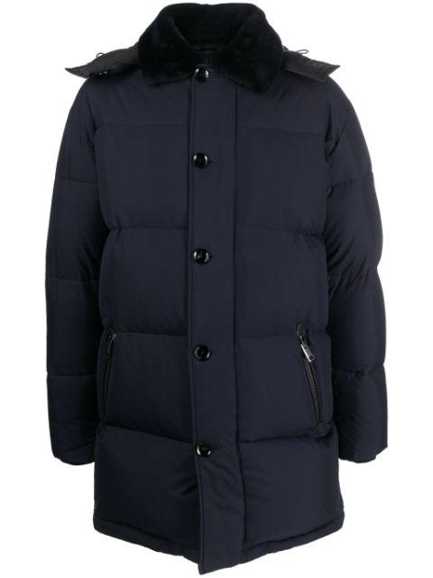 padded down coat by BRIONI