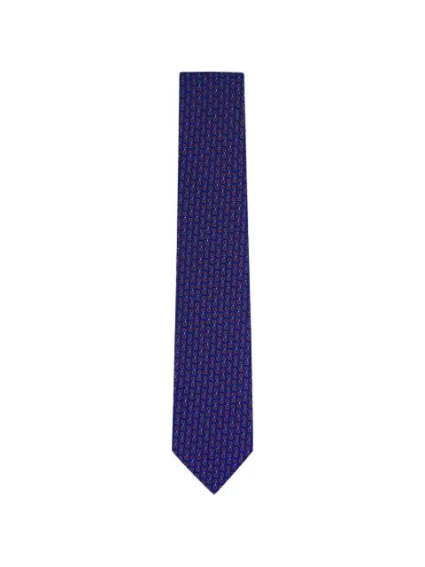 patterned silk tie by BRIONI