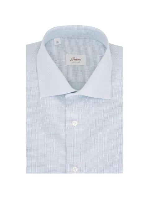 patterned textured shirt by BRIONI