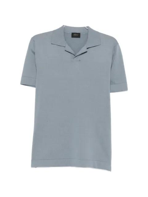 revere-collar T-shirt by BRIONI