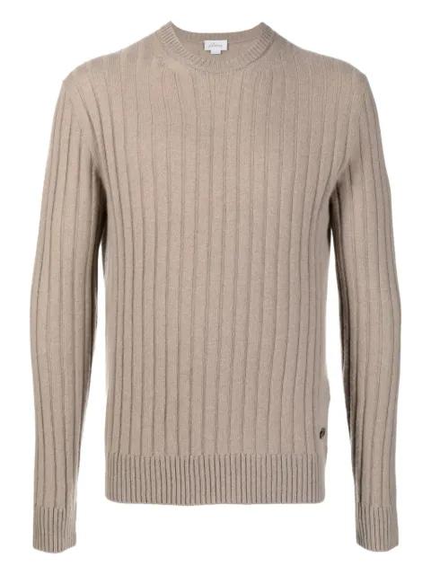ribbed wool sweater by BRIONI