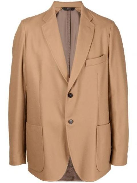 single-breasted fitted blazer by BRIONI