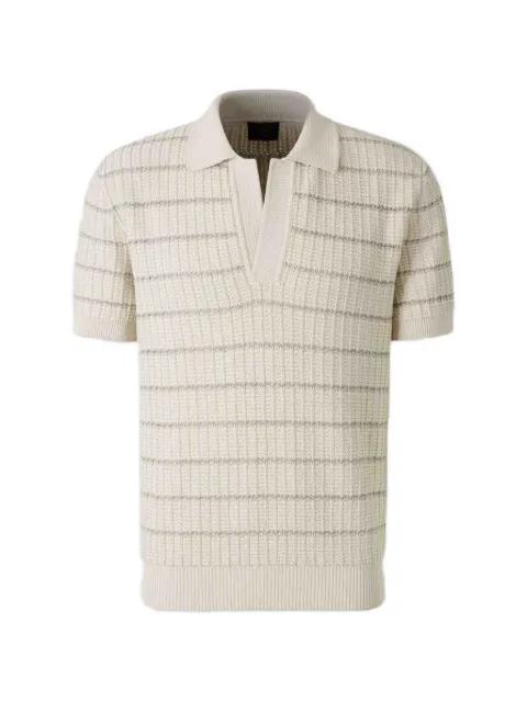 striped knit T-shirt by BRIONI