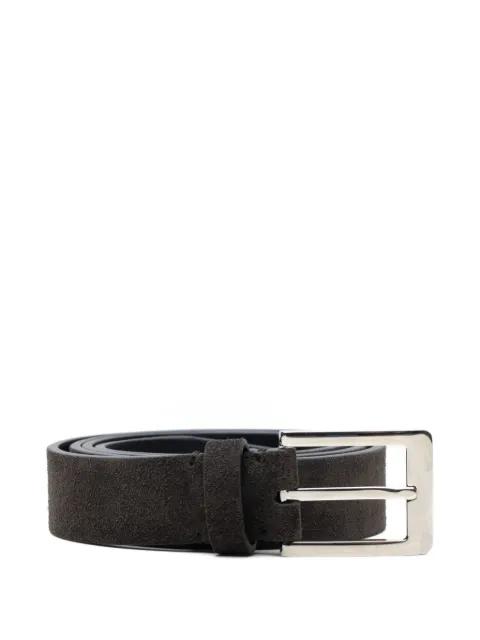 suede buckle belt by BRIONI