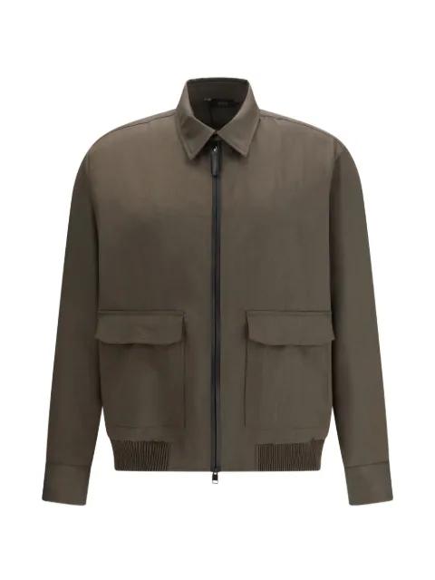 zip long-sleeve jacket by BRIONI