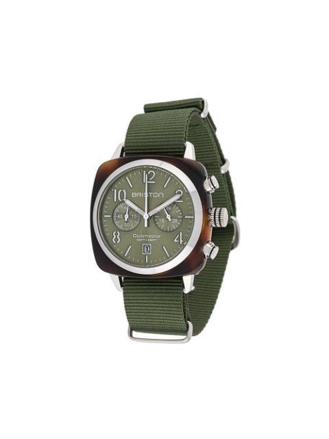 Clubmaster Classic Chrono 40mm by BRISTON