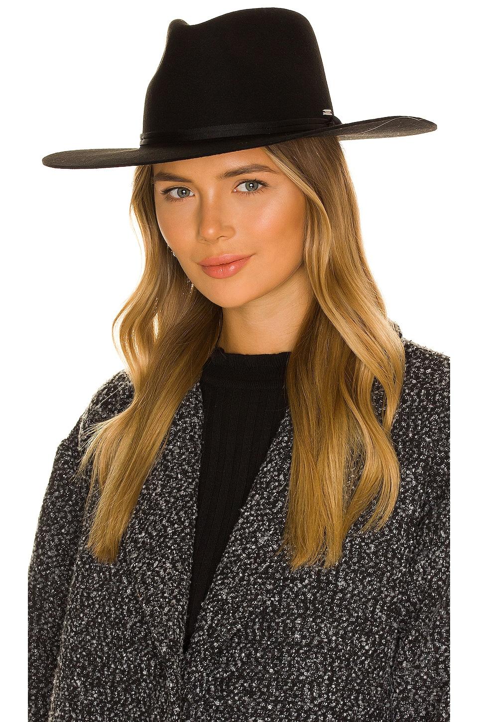 Brixton Cohen Cowboy Hat in Black by BRIXTON