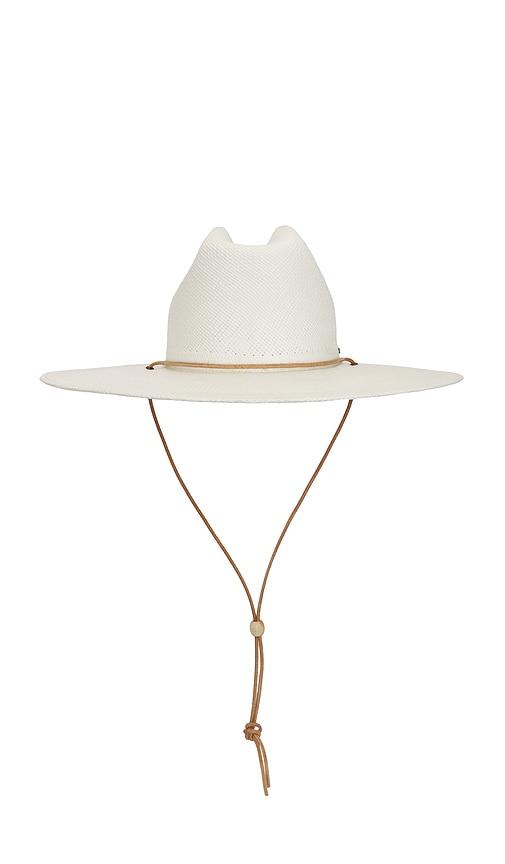 Brixton Marina Panama Lifeguard Hat in White by BRIXTON