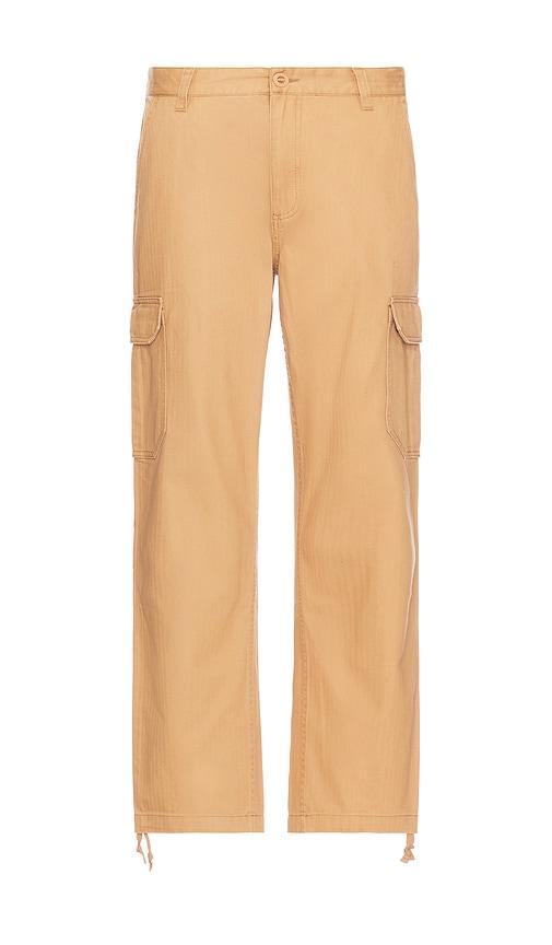 Brixton Waypoint Relaxed Cargo Pant in Tan by BRIXTON Brixton Waypoint Relaxed Cargo Pant in Tan by BRIXTON