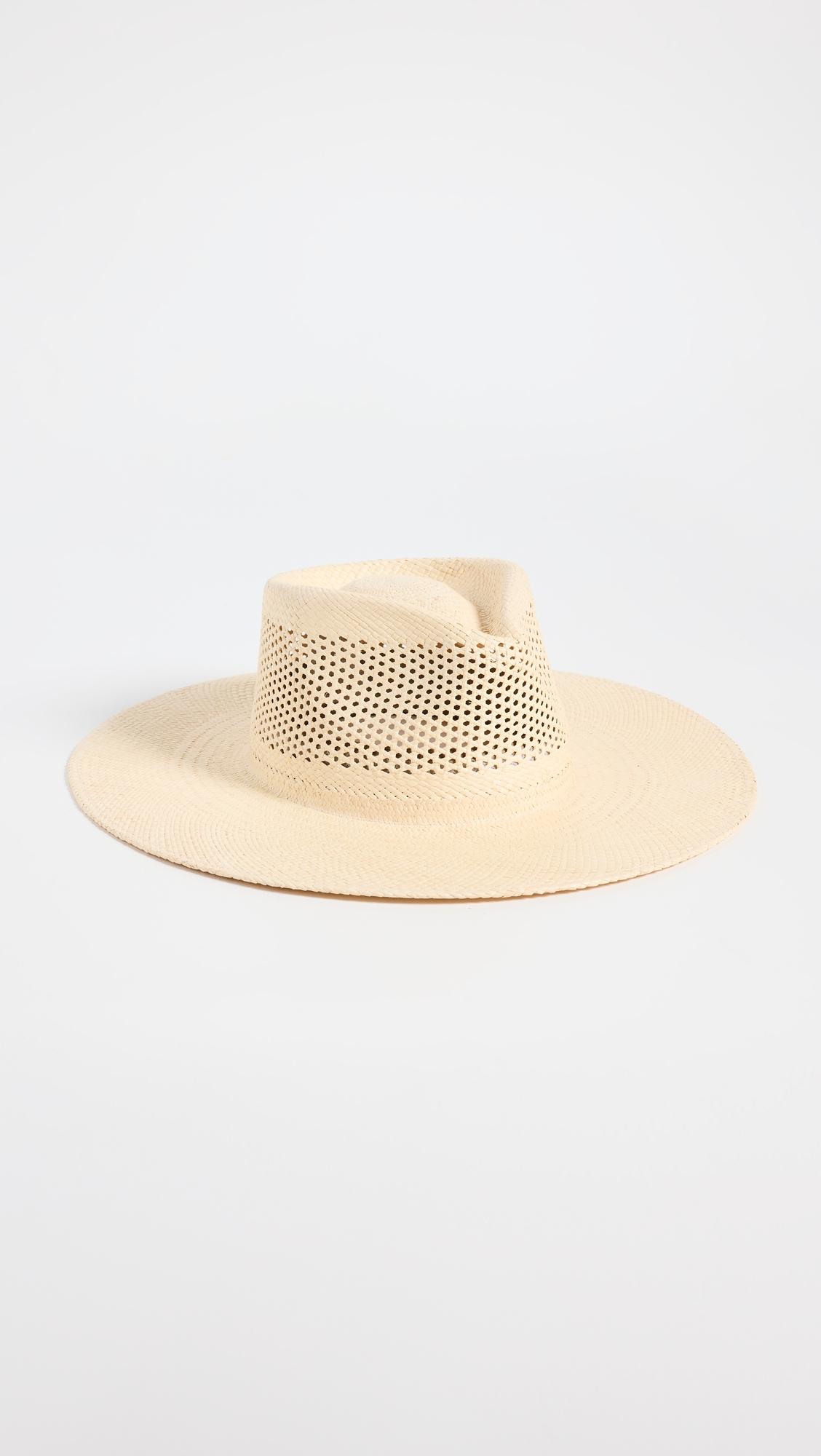 Jo Panama Straw Rancher Hat by BRIXTON