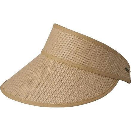 Newport Straw Visor by BRIXTON