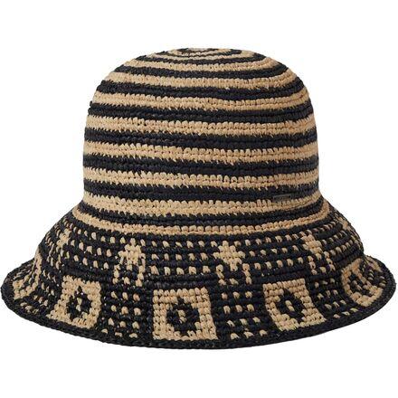 Redding Packable Straw Bucket Hat by BRIXTON