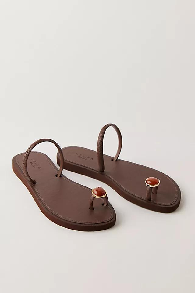 Amber Embellished Sandals by BRIZZA AREZZO | FREE PEOPLE
