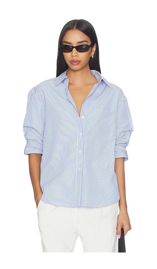 Brochu Walker Pia Shirt in Blue by BROCHU WALKER