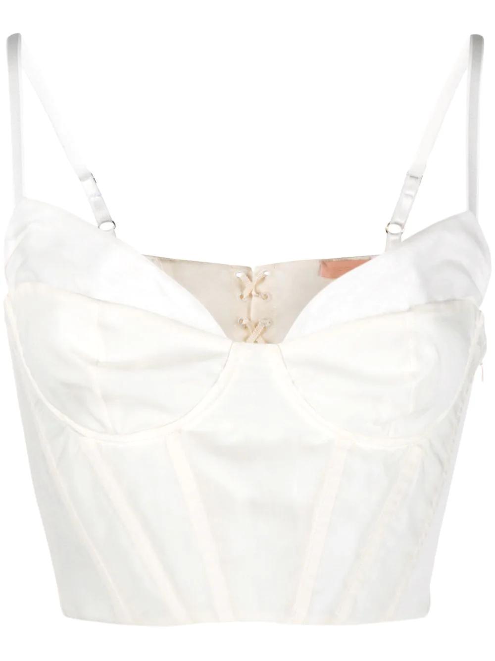fitted corset top by BROCK COLLECTION