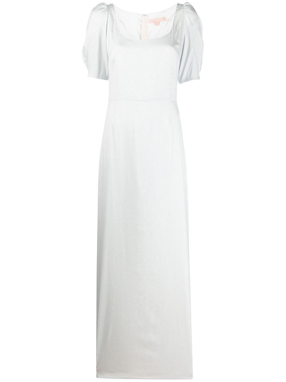 striped column dress by BROCK COLLECTION