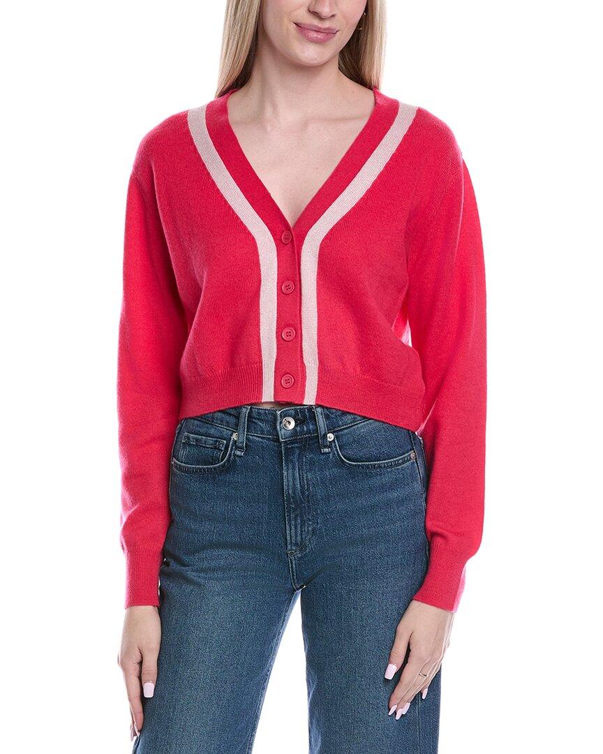 Brodie Cashmere Lurex Trim Wool & Cashmere-Blend Cardigan by BRODIE CASHMERE