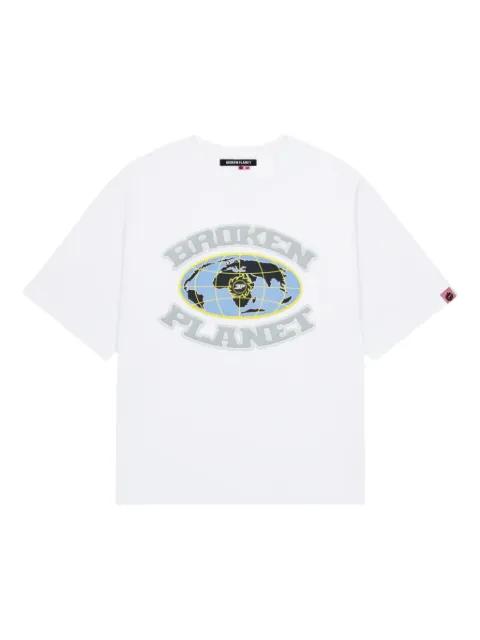 Grid T-shirt by BROKEN PLANET