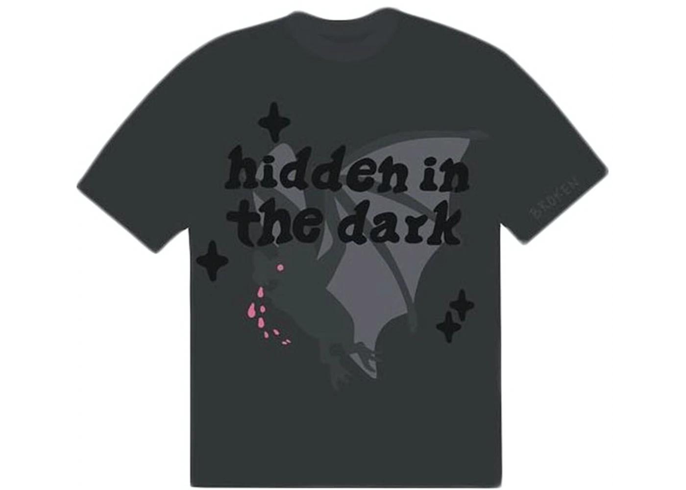 Hidden in the Dark T-shirt Onyx Black by BROKEN PLANET MARKET